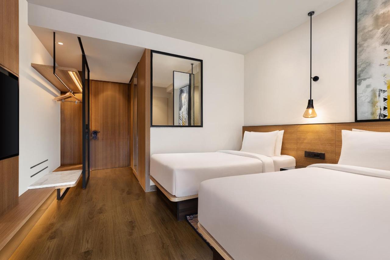 Standard Twin Room with City View with 50% discount on Buffet , 10% off on Airport Transfers , Laundry and Happy Hours on beverages enjoy 1+1 offer on select beverages