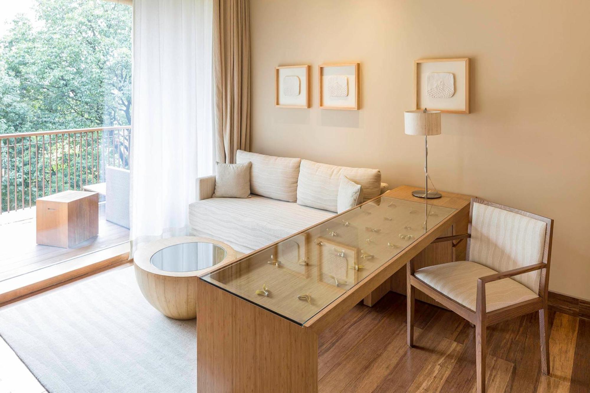 Forest Room airport transfers one wellness session daily one wellness consultation during the