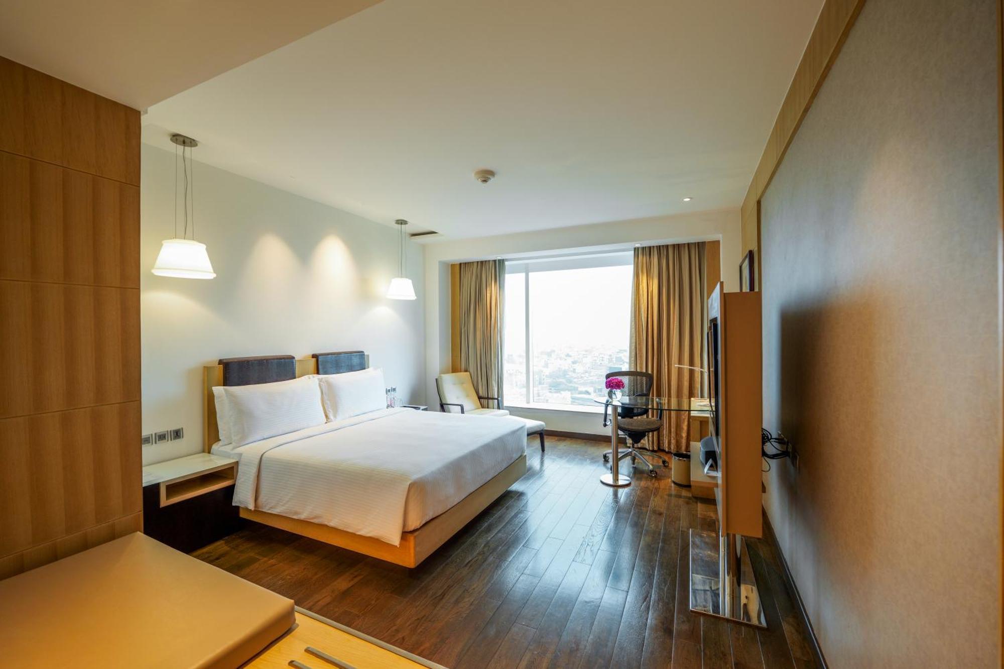 Standard King Room Lounge Access on food soft beverages INR 500 credit on food soft beverages once during the