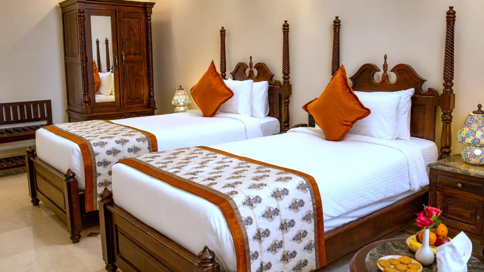 Deluxe Room on Food & Beverages a-la-carte selection Complimentary Welcome Drink on arrival