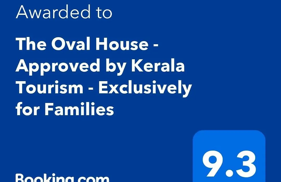 The Oval House, Kochi - Approved By Kerala Tourism - Exclusively For Families-1