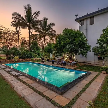 Saffronstays Lakeview Nivara - Farm Stay Villa With Private Pool Near Pune-3