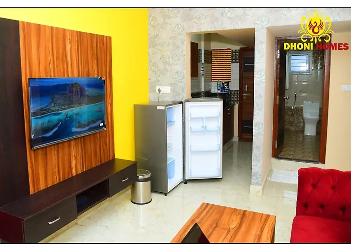 Dhoni Homes -Premium 1 Bhk Service Apartment Manyata Tech Park