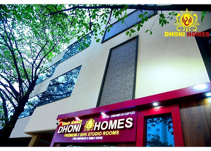 Dhoni Homes -Premium 1 Bhk Service Apartment Manyata Tech Park