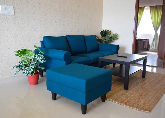 Staymazing-24 Hrs Check In & Out- 1,2 & 3 Bhk Ac Balcony Apartments At Manyata,Hebbal-30 Mins To Airport