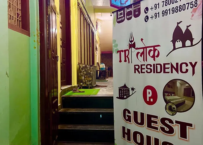 Trilok P Guest House - Dashashwamedh Ghat Near Kashi Vishwanath Temple