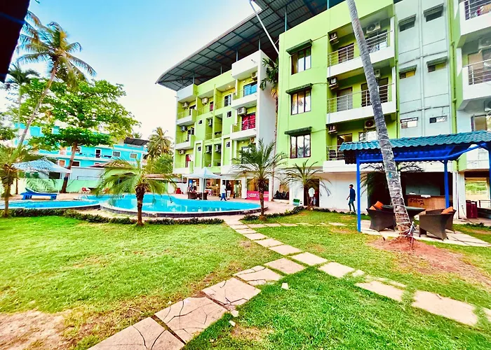 The Calagute Beach Resort By Shivam Resort 1 Km From Beach