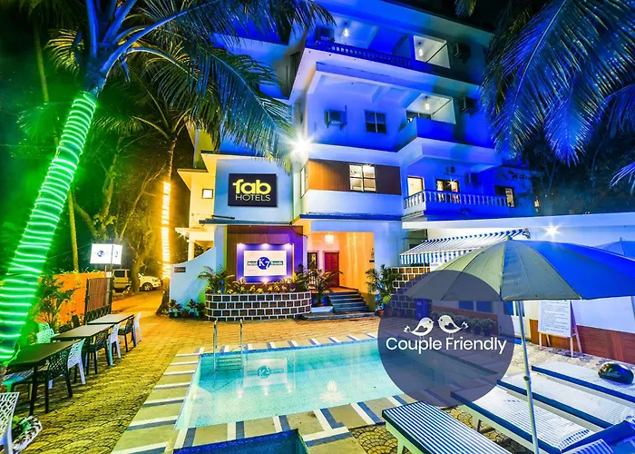 Fabhotel K7 Trends With Pool, Baga Beach - Nr Calangute Beach