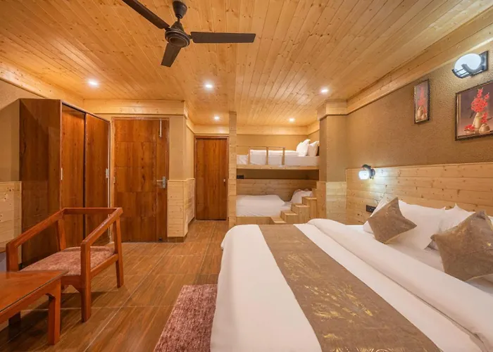 The Charvi Retreat Kufri I Vacations I Conference I Mice I Family Events I Open Air Terrace I Sky Bonfire I Wooden Rooms With Pvt Balconies I Kufri By Exotic Stays