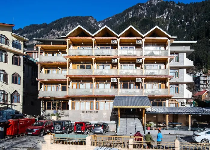 Hill River Resort - Central Heated & Air Cooled - Near Mall Road , Best Property Of Manali 2024- 2025