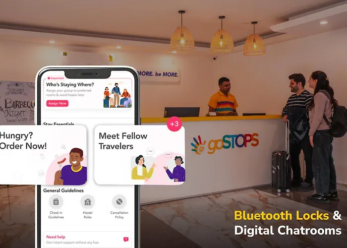 Gostops Gurugram, Baani Square Plus - Private Rooms & Dorms