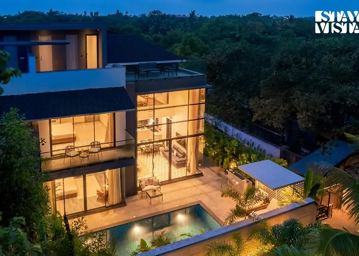 Casa Joe By Stayvista Luxurious 3Bhk Villa With Pvt Pool, Bathtub & Complimentary E-Bikes