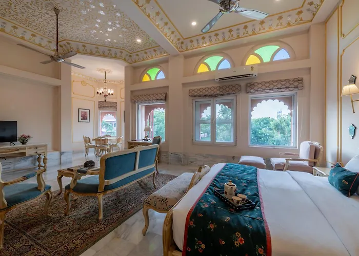 Umaid Palace Dausa - Lakeside Heritage Resort - Near Shri Mehandipur Balaji Temple - Near Chand Baori Stepwell Abhaneri & Bhangarh Fort