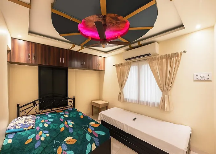 2-Sharing Ac Bed At Ghodbandar Road Male Only