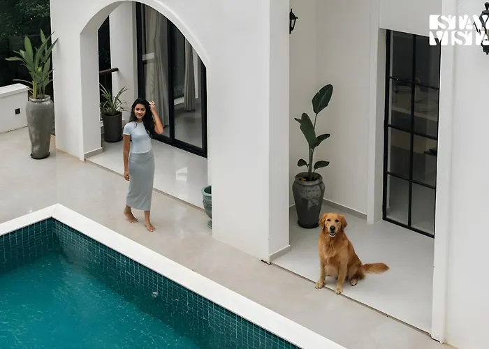 Stayvista At Roze Home With Open Terrace, Pool & Pet Friendly