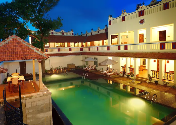 Chidambaravilas, Chettinad - A Luxury Heritage Resort Hotel, Karaikudi