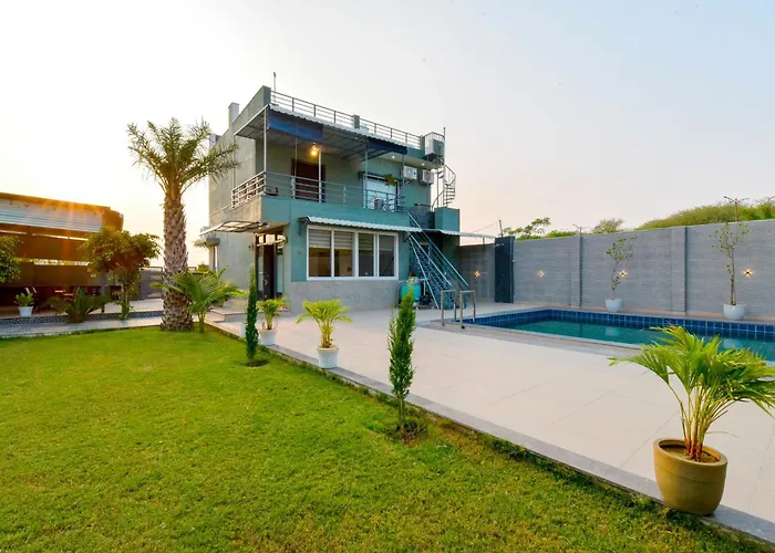 Dancenter Hill'S Stay Villa | 3Bhk | Pvt Pool | Kishangarh