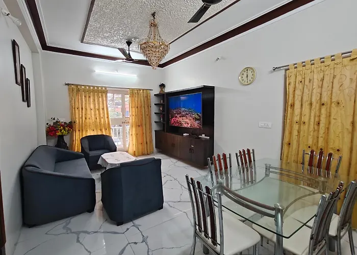 Elegant 2 Bhk Furnished Flat Without Ac And With Ac Additional Price