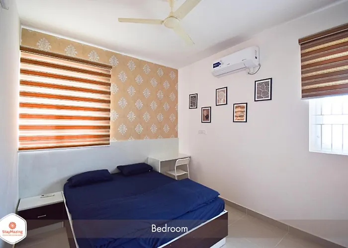 Staymazing-24 Hrs Check In & Out- 1,2 & 3 Bhk Ac Balcony Apartments At Manyata,Hebbal-30 Mins To Airport