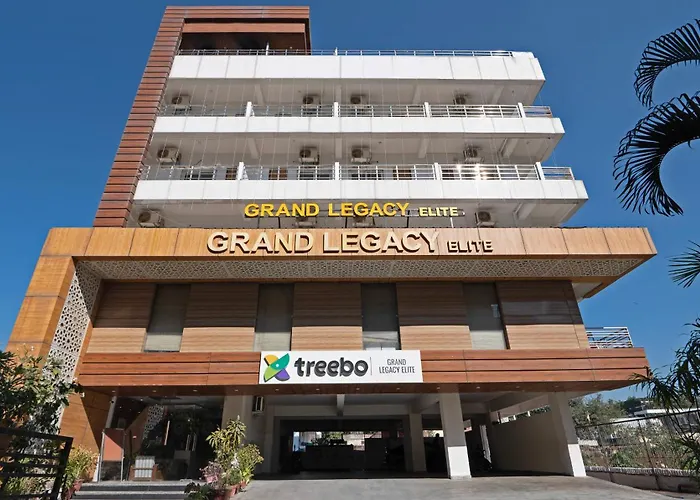 Treebo Grand Legacy Elite With Roof Top Cafe