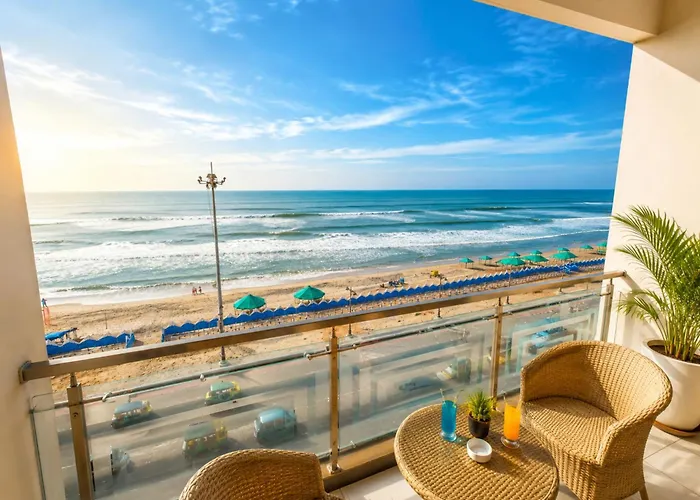 Wake Up To The Sound Of The Ocean Hotel Dreamland - Near Jagannath Temple - Beachfront Stay -All Rooms With Sea View & Private Balcony- Free Wi-Fi #Free Parking #Lift - Multi-Cuisine Restaurant - Spacious Luxury Rooms - One Of The Top-Rated Hotels In