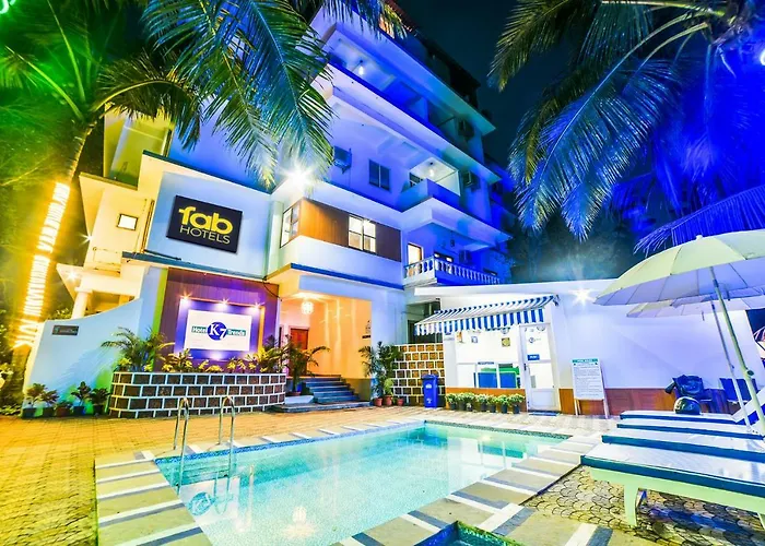 Fabhotel K7 Trends With Pool, Baga Beach - Nr Calangute Beach