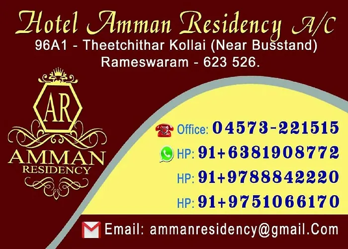 Amman Residency - Rameswaram